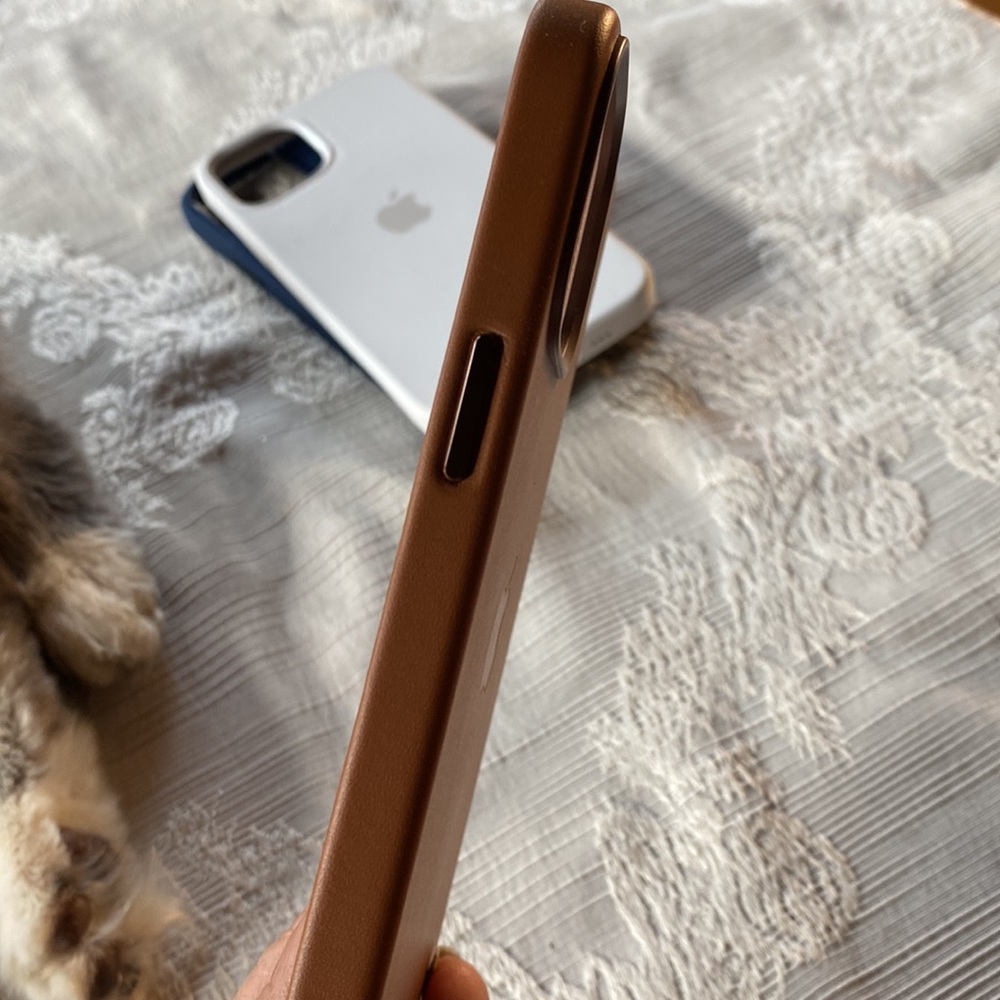 iPhone case for 12/12 pro Max iPhone in a pretty Saddle Brown color! - Picture 4 of 6